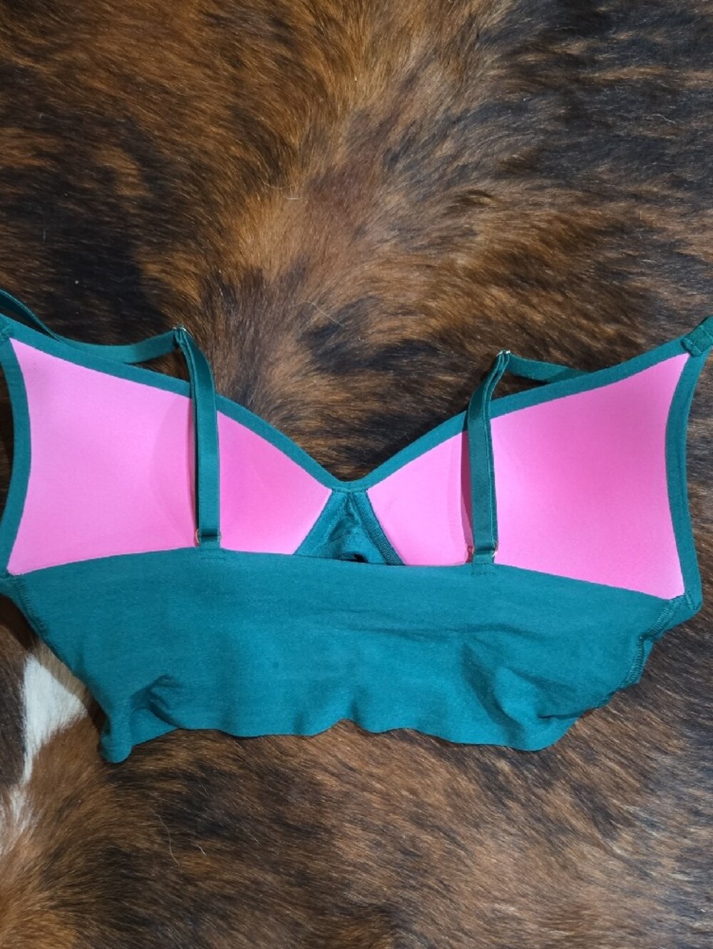 Victoria's Secret Teal Padded Seamless Bralette - Picture 3 of 3